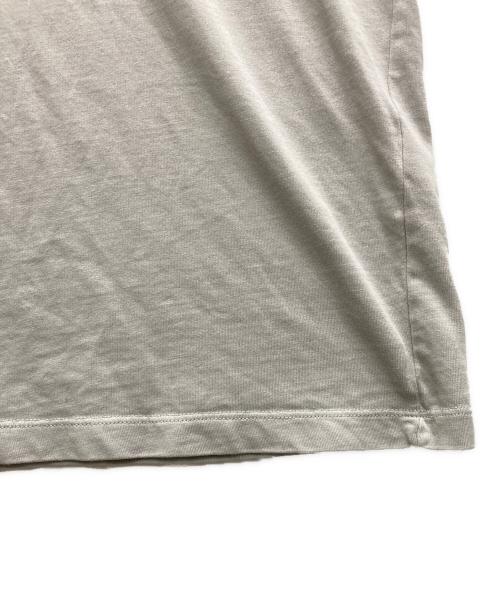 maison kitsune（メゾンキツネ）maison kitsune (メゾンキツネ) フォックスパッチTシャツ グレー サイズ:Mの古着・服飾アイテム