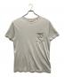 maison kitsune（メゾンキツネ）の古着「フォックスパッチTシャツ」｜グレー