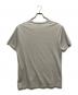 maison kitsune (メゾンキツネ) フォックスパッチTシャツ グレー サイズ:M：5000円