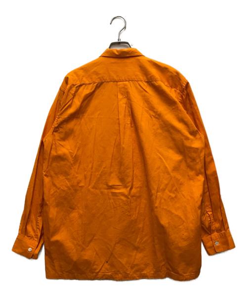 COMME des GARCONS SHIRT（コムデギャルソンシャツ）COMME des GARCONS SHIRT (コムデギャルソンシャツ) 90-00’sジップアップシャツ オレンジ サイズ:Sの古着・服飾アイテム