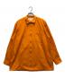 COMME des GARCONS SHIRT（コムデギャルソンシャツ）の古着「90-00’sジップアップシャツ」｜オレンジ
