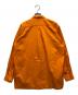 COMME des GARCONS SHIRT (コムデギャルソンシャツ) 90-00’sジップアップシャツ オレンジ サイズ:S：18000円