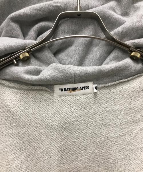 Nintendo（ニンテンドー）Nintendo (ニンテンドー) A BATHING APE (アベイシングエイプ) コラボジップパーカー グレー サイズ:Mの古着・服飾アイテム