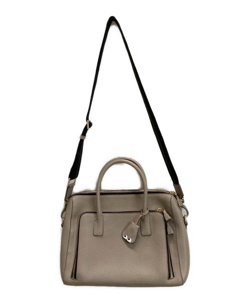 ANYA HINDMARCH（アニヤ・ハインドマーチ）ANYA HINDMARCH (アニヤ・ハインドマーチ) MAXI ZIP 2WAYバッグの古着・服飾アイテム