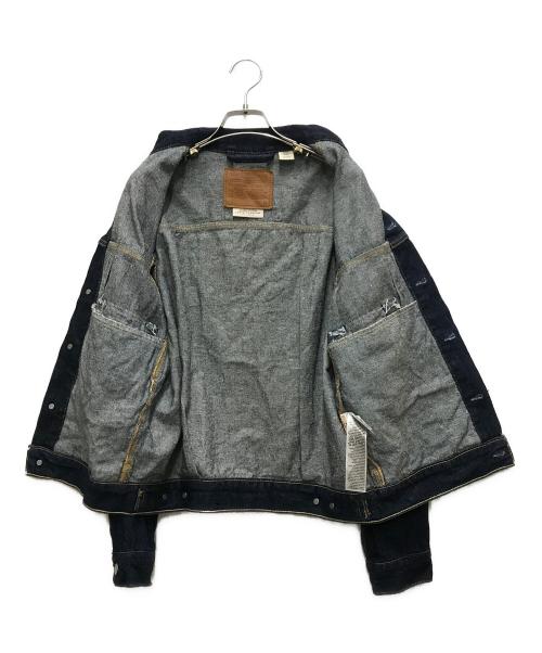 LEVI'S（リーバイス）LEVI'S (リーバイス) BIOTOP (ビオトープ) 別注 TYPE 2 TRUCKER ME AGAIN EX インディゴ サイズ:XSの古着・服飾アイテム