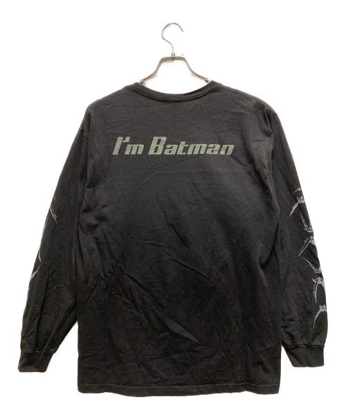 BerBer Jin（ベルベルジン）BerBer Jin (ベルベルジン) SNKRDUNK (スニーカーダンク) I'M BATMAN L/S TEE ブラック サイズ:Ｌの古着・服飾アイテム