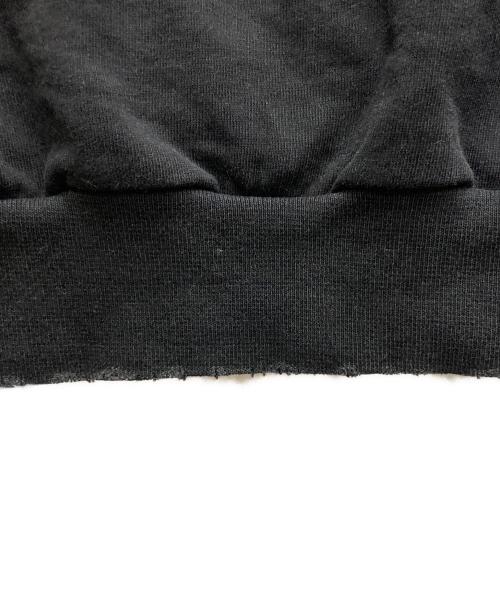GIVENCHY（ジバンシィ）GIVENCHY (ジバンシィ) ヴィンテージ加工ロゴスウェット ブラック サイズ:XSの古着・服飾アイテム