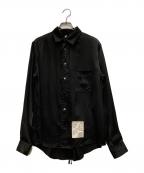 SOSHIOTSUKIソウシ オオツキ）の古着「ENDING CUTTER SHIRTS」｜ブラック