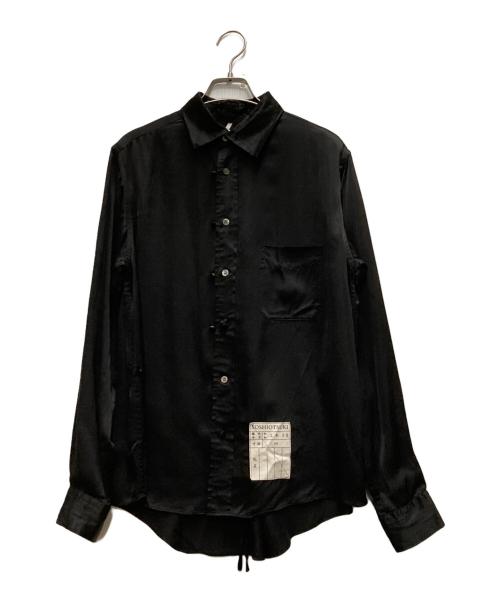 SOSHIOTSUKI（ソウシ オオツキ）SOSHIOTSUKI (ソウシ オオツキ) ENDING CUTTER SHIRTS ブラック サイズ:44の古着・服飾アイテム