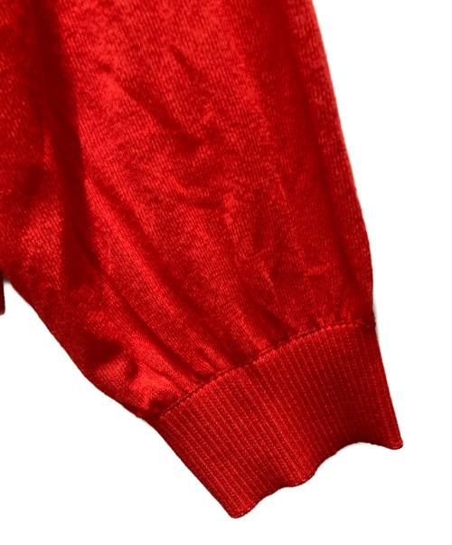 Loungedress（ラウンジドレス）Loungedress (ラウンジドレス) スキッパーポロニット レッド サイズ:FREEの古着・服飾アイテム