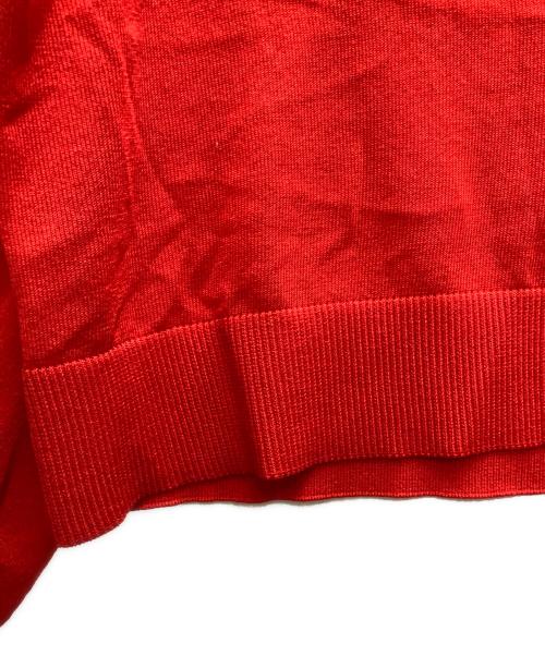 Loungedress（ラウンジドレス）Loungedress (ラウンジドレス) スキッパーポロニット レッド サイズ:FREEの古着・服飾アイテム