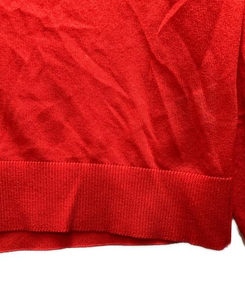 Loungedress（ラウンジドレス）Loungedress (ラウンジドレス) スキッパーポロニット レッド サイズ:FREEの古着・服飾アイテム
