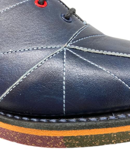 SCOTCH GRAIN（スコッチグレイン）SCOTCH GRAIN (スコッチグレイン) 藍泥スパイダー チャッカブーツ ネイビー サイズ:23 1/2の古着・服飾アイテム