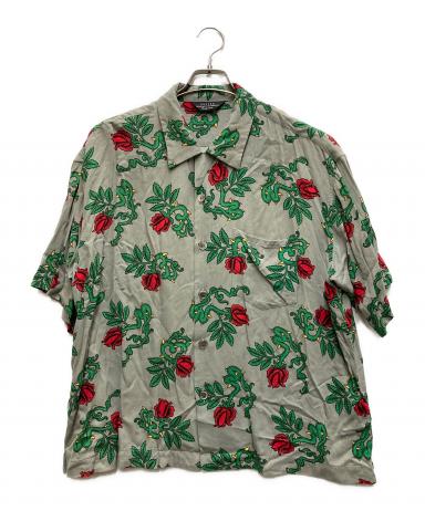 中古・古着通販】UNUSED (アンユーズド) Rose Pattern Short-Sleeve