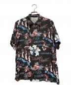 WACKO MARIA×STUDIOUSワコマリア×ステュディオス）の古着「TOKYO JAPAN HAWAIIAN SHIRT」｜ブラック