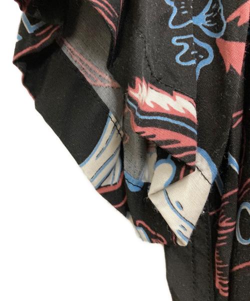 WACKO MARIA（ワコマリア）WACKO MARIA (ワコマリア) STUDIOUS (ステュディオス) TOKYO JAPAN HAWAIIAN SHIRT ブラック サイズ:Ｓの古着・服飾アイテム