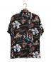 WACKO MARIA (ワコマリア) STUDIOUS (ステュディオス) TOKYO JAPAN HAWAIIAN SHIRT ブラック サイズ:Ｓ：13000円