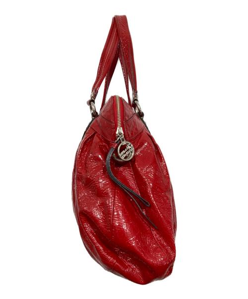 COACH（コーチ）COACH (コーチ) ポピーウィズフラワー 2way ショルダーバッグ レッドの古着・服飾アイテム