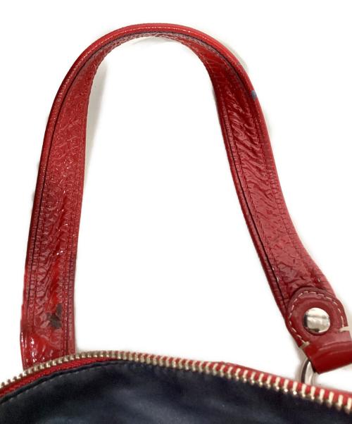 COACH（コーチ）COACH (コーチ) ポピーウィズフラワー 2way ショルダーバッグ レッドの古着・服飾アイテム