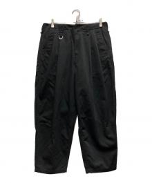 Dickies×FAT（ディッキーズ×エフエーティー）の古着「ワイドチノタイプパンツ」｜ブラック