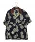 VALENTINO（ヴァレンティノ）の古着「アロハシャツ」｜ネイビー