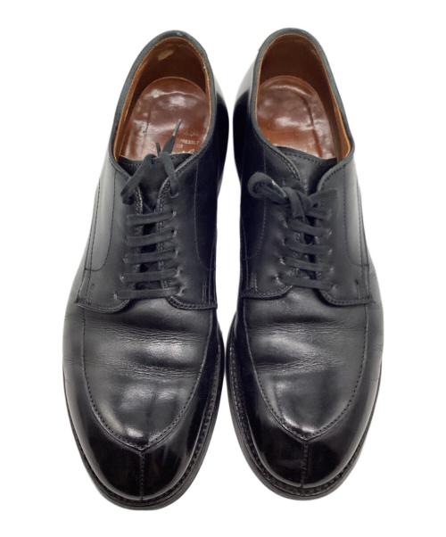 Alden（オールデン）ALDEN (オールデン) International Gallery (インターナショナルギャラリー) 別注Vチップシューズ ブラック サイズ:6 1/2の古着・服飾アイテム