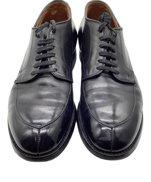 Alden（オールデン）ALDEN (オールデン) International Gallery (インターナショナルギャラリー) 別注Vチップシューズ ブラック サイズ:6 1/2の古着・服飾アイテム