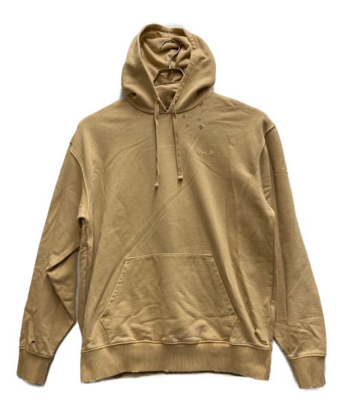DIESEL（ディーゼル）DIESEL (ディーゼル) S-NEW-GINN-HOOD-BRU ベージュ サイズ:Mの古着・服飾アイテム