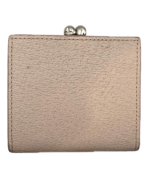 Vivienne Westwood（ヴィヴィアンウエストウッド）Vivienne Westwood (ヴィヴィアンウエストウッド) 口金2つ折りミニ財布 ピンクの古着・服飾アイテム