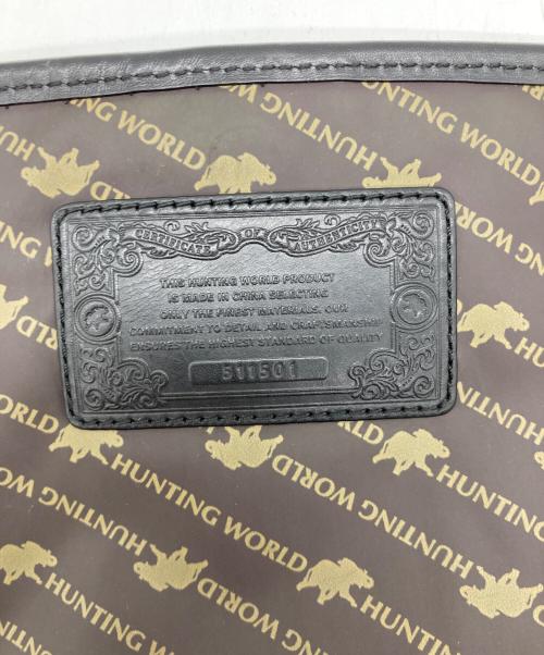 HUNTING WORLD（ハンティングワールド）HUNTING WORLD (ハンティングワールド) SAFARI TODAY ショルダーバッグ ブラックの古着・服飾アイテム