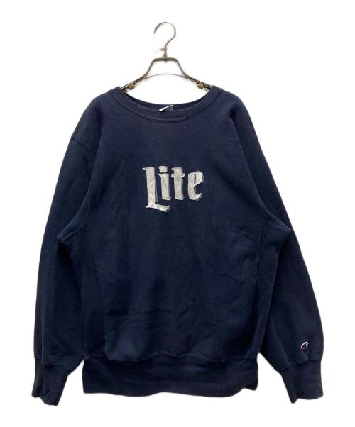 Champion REVERSE WEAVE（チャンピオン リバース ウィーブ）Champion REVERSE WEAVE (チャンピオン リバース ウィーブ) 90s REVERSE WEAVE スウェット ネイビー サイズ:XLの古着・服飾アイテム