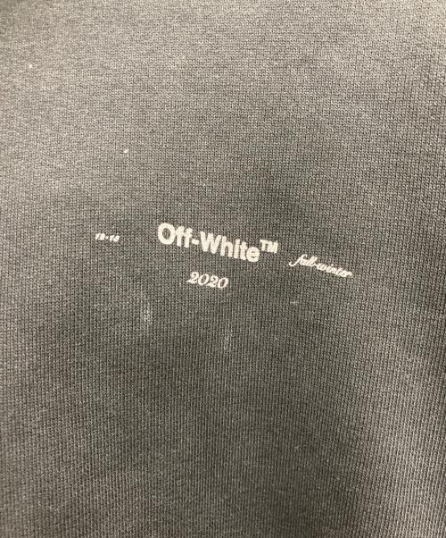 OFFWHITE（オフホワイト）OFFWHITE (オフホワイト) 19AW ABSTRACT ARROWS SLIM HOOD ブラック サイズ:sの古着・服飾アイテム