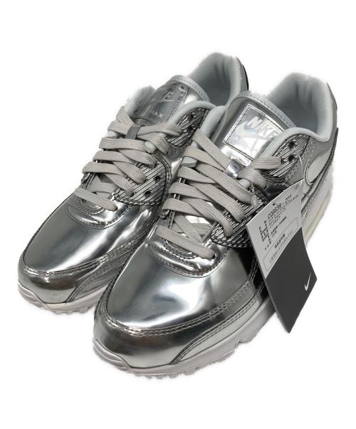 NIKE（ナイキ）NIKE (ナイキ) WMNS AIR MAX 90 SP METALLIC PACK シルバー サイズ:US 8の古着・服飾アイテム