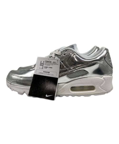 NIKE（ナイキ）NIKE (ナイキ) WMNS AIR MAX 90 SP METALLIC PACK シルバー サイズ:US 8の古着・服飾アイテム