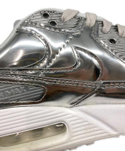 NIKE（ナイキ）NIKE (ナイキ) WMNS AIR MAX 90 SP METALLIC PACK シルバー サイズ:US 8の古着・服飾アイテム