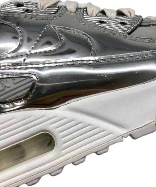 NIKE（ナイキ）NIKE (ナイキ) WMNS AIR MAX 90 SP METALLIC PACK シルバー サイズ:US 8の古着・服飾アイテム