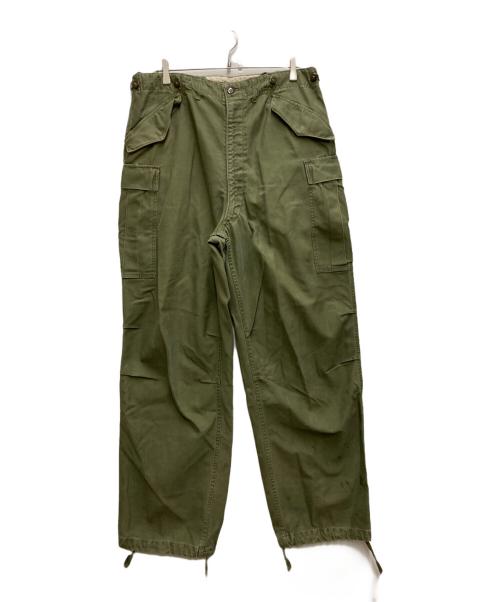 US ARMY（ユーエスアーミー）US ARMY (ユーエスアーミー) M-51 フィールドパンツ グリーン サイズ:LONG-MEDIUMの古着・服飾アイテム