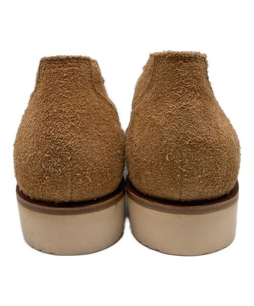 locking shoes by footmonkey（ロッキングシューズバイフットモンキー）Locking Shoes by FootMonkey (ロッキングシューズバイフットモンキー) LACE TO TOE OXFORD ブラウン サイズ:8の古着・服飾アイテム