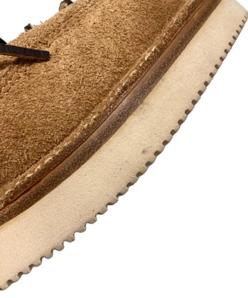 locking shoes by footmonkey（ロッキングシューズバイフットモンキー）Locking Shoes by FootMonkey (ロッキングシューズバイフットモンキー) LACE TO TOE OXFORD ブラウン サイズ:8の古着・服飾アイテム