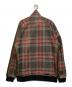Needles (ニードルズ) 23AW タータンチェック トラックジャケット ブラウン×ゴールド サイズ:XL：25000円