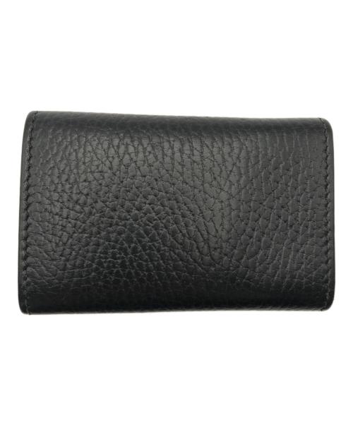GUCCI（グッチ）GUCCI (グッチ) GGマーモント6連キーケース ブラックの古着・服飾アイテム
