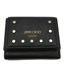 JIMMY CHOO（ジミーチュウ）の古着「3つ折り財布」｜ブラック
