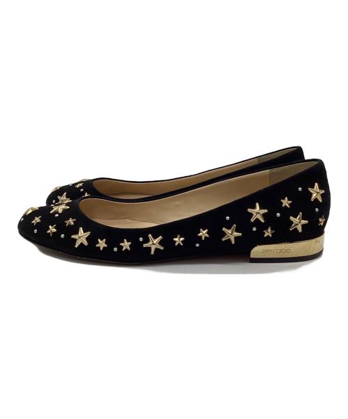 JIMMY CHOO（ジミーチュウ）JIMMY CHOO (ジミーチュウ) スタッズパンプス ピンク サイズ:39の古着・服飾アイテム