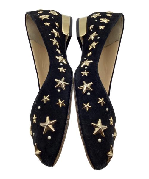 JIMMY CHOO（ジミーチュウ）JIMMY CHOO (ジミーチュウ) スタッズパンプス ピンク サイズ:39の古着・服飾アイテム