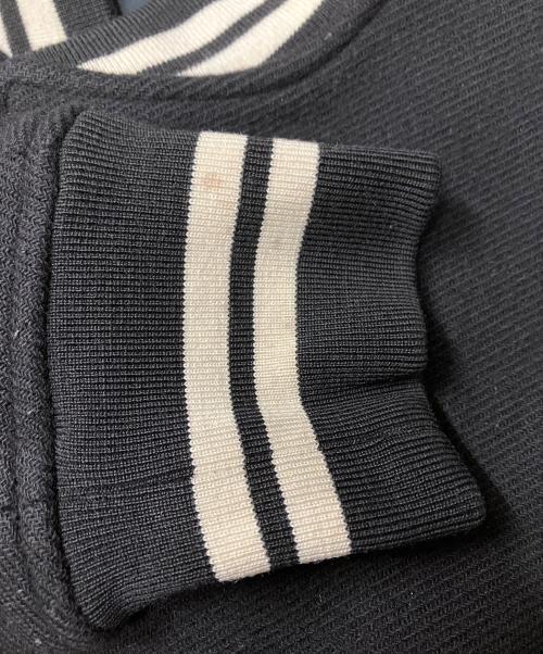 OFFWHITE（オフホワイト）OFFWHITE (オフホワイト) ウールバックロゴスタジャン ブラック サイズ:XXSの古着・服飾アイテム