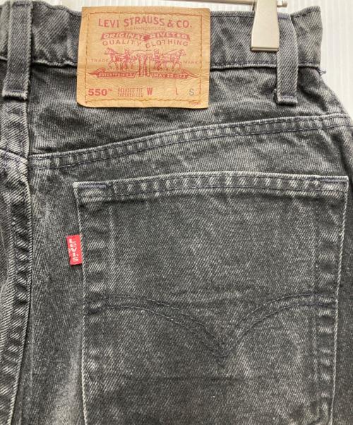 LEVI'S（リーバイス）LEVI'S (リーバイス) 90's 550 USA製先染めデニムパンツ グレー サイズ: 実寸76cm (W30)の古着・服飾アイテム