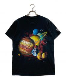 VINTAGE（ヴィンテージ）の古着「太陽系 Tシャツ」｜ブラック