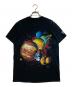 VINTAGE（ヴィンテージ）の古着「太陽系 Tシャツ」｜ブラック