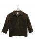 la peau de gem（ラポドゥジェム）の古着「eco suede coverall」｜ブラウン