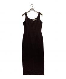 TODAYFUL（トゥデイフル）の古着「Check Pencil Dress」｜ブラウン